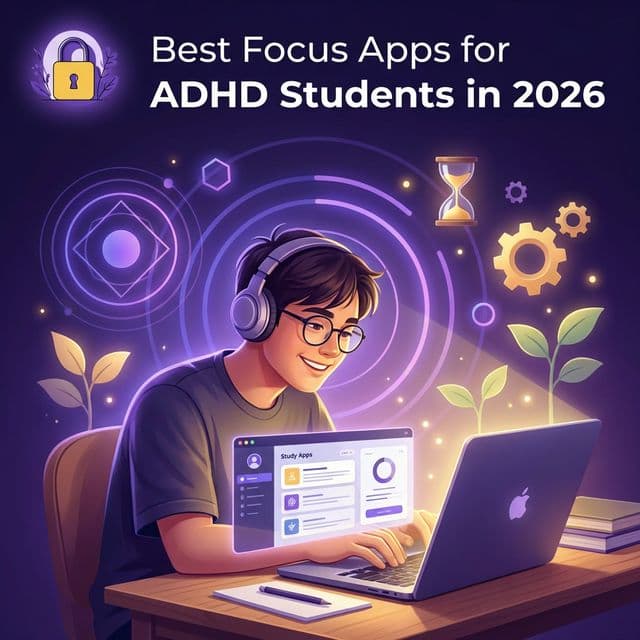 The Best Focus Apps for ADHD Students in 2026 (Actually Tested)