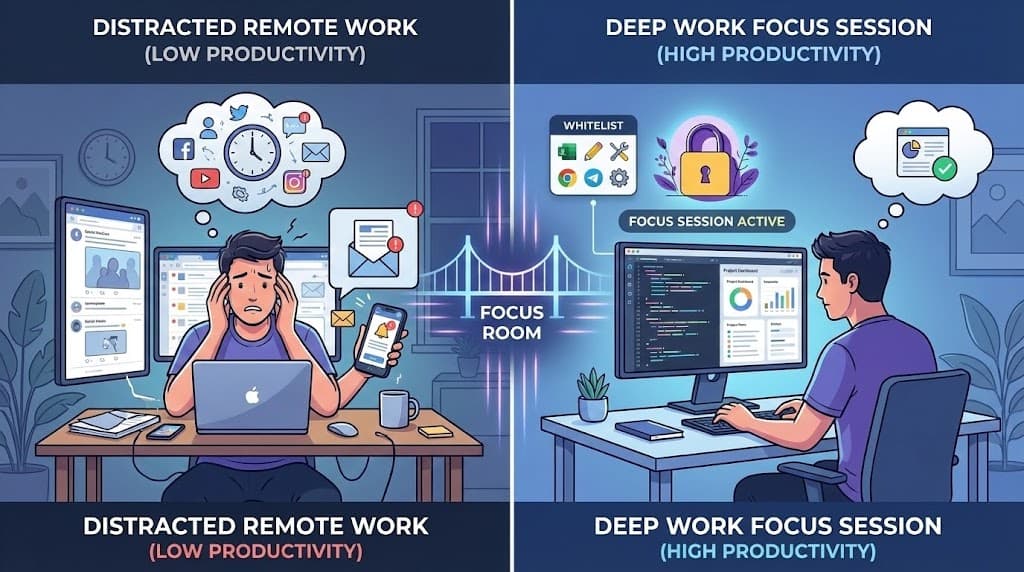 Deep Work Sessions for Remote Teams: How to Run Focused Virtual Sprints