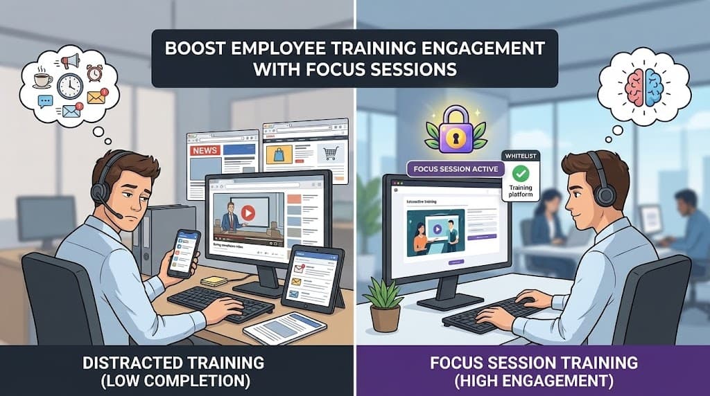 How to Boost Employee Training Completion Rates with Focus Sessions