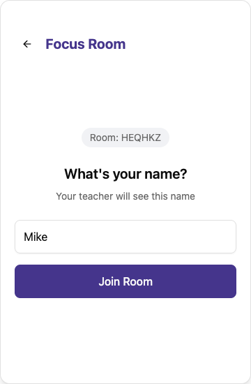 Enter your name